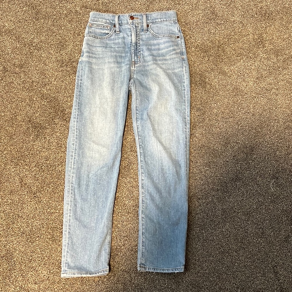Madewell Classic Straight Jeans